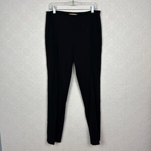 Michael Kors 100% Wool Pants Trousers Black Slacks Work Career Office 12 Italy